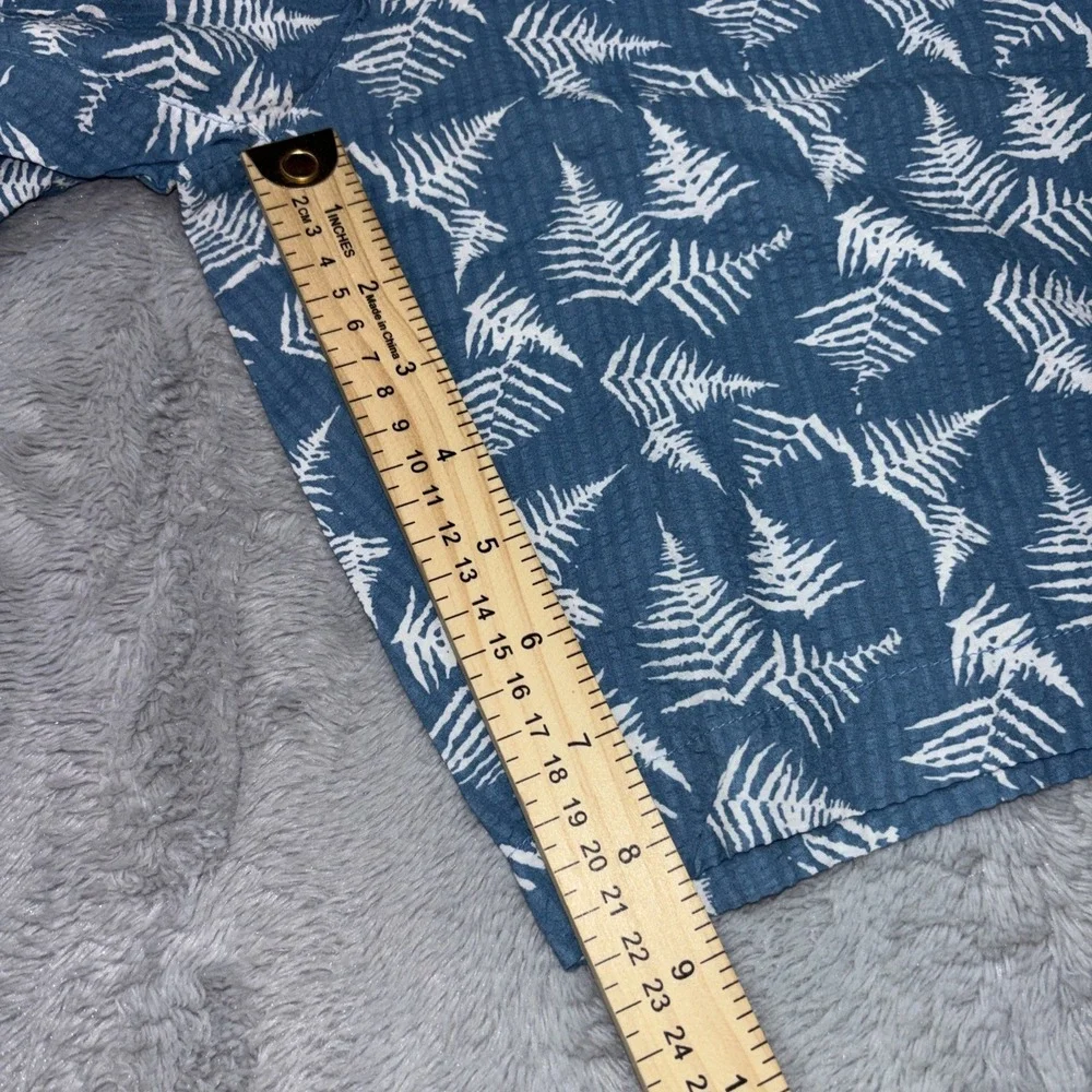 Jachs New‎ York NWT Seersucker Shorts Tropical Floral Print Men 29 Blue